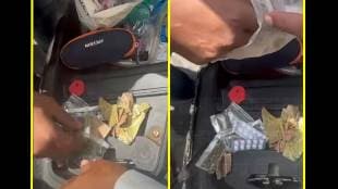 Traffic police arrests ganja smuggler from Kalwa after chase in Kalyan