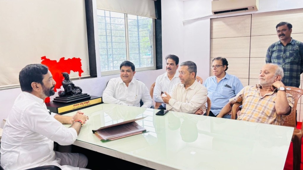 bjp mla sanjay kelkar initiates solution for thane upvan land issue