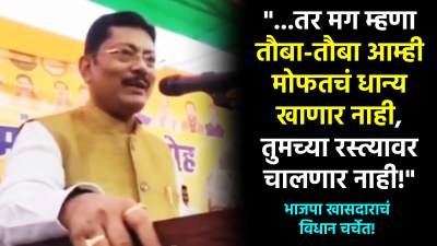 Video: “मोदीविरोधी असाल, तर…”, मुस्लिमांना उद्देशून भाजपा खासदाराचं विधान!