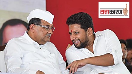 bjp operation lotus politics heats up in ahilyanagar vikhe father son strategy ocal elections bjp operation lotus politics heats up in ahilyanagar vikhe father son strategy ocal elections