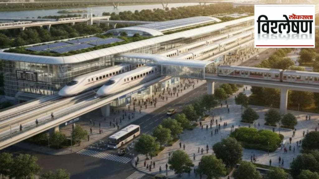 Mumbai-Ahmedabad bullet train Thane station high speed railway India tunnel technology
