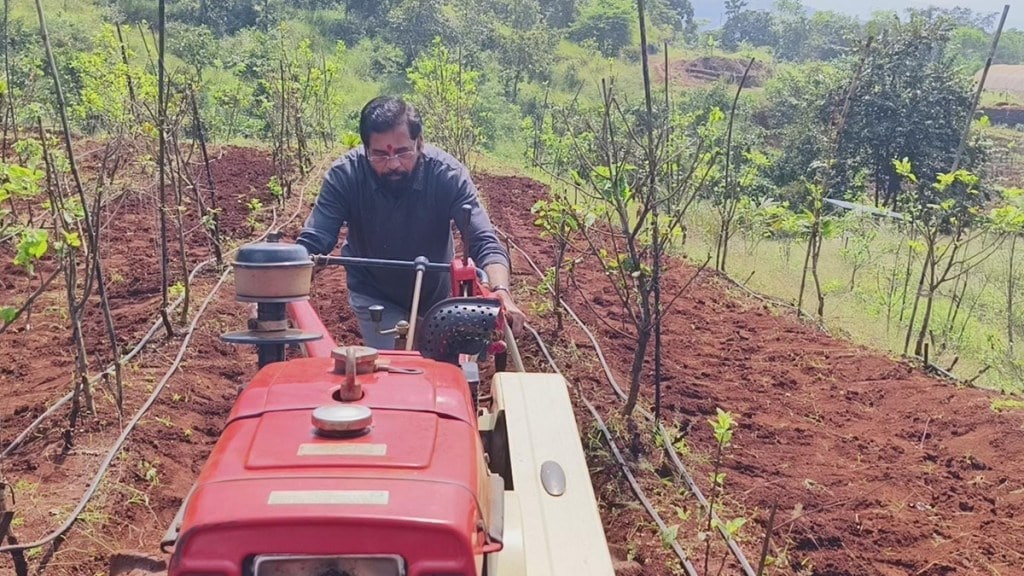 eknath shinde in satara dare village eknath shinde in satara dare village