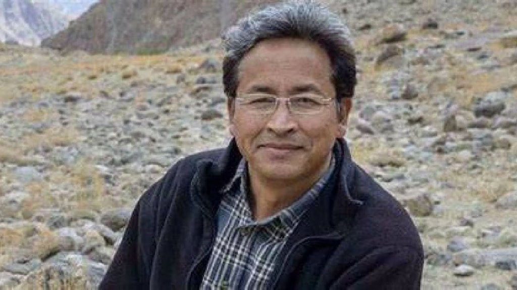 Ladakh sonam Wangchuk arrested
