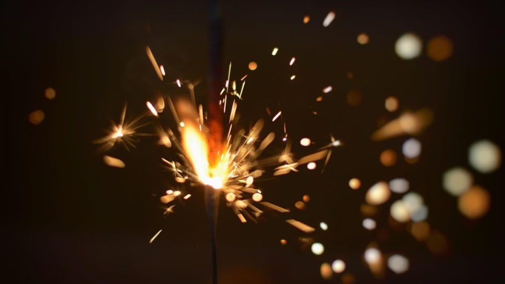 upvan firecrackers loksatta news