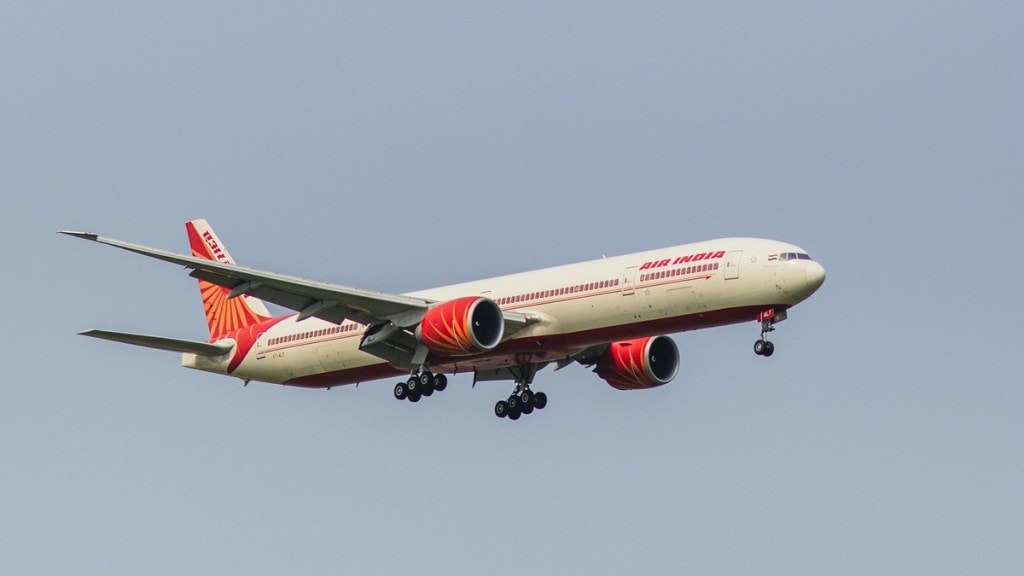 Amritsar Birmingham air india plane