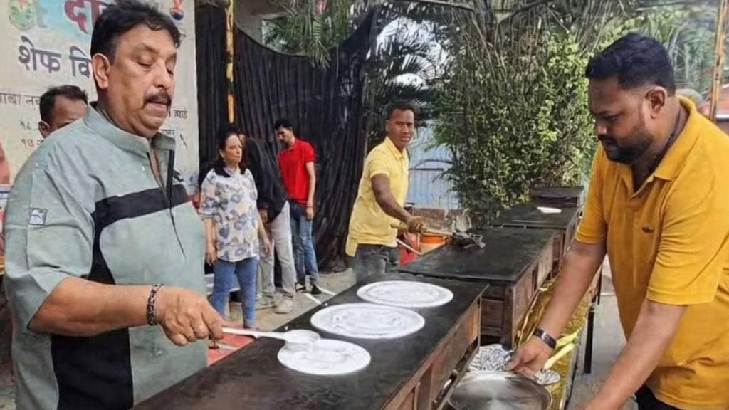 dosa making