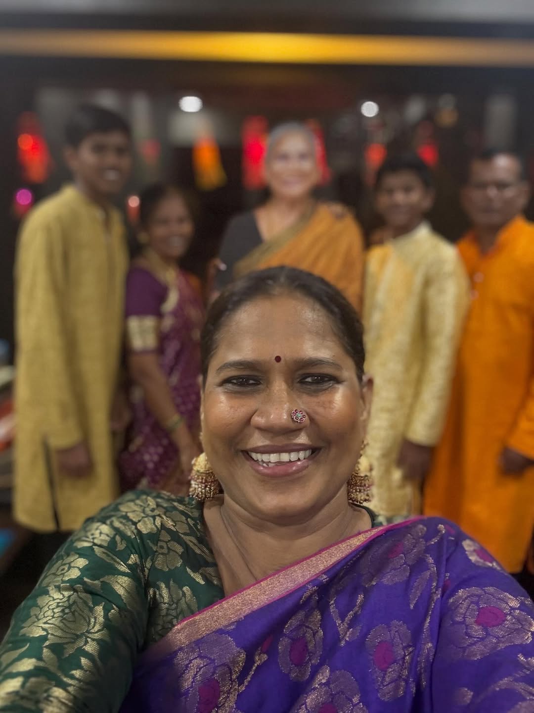 chhaya kadam mother statue