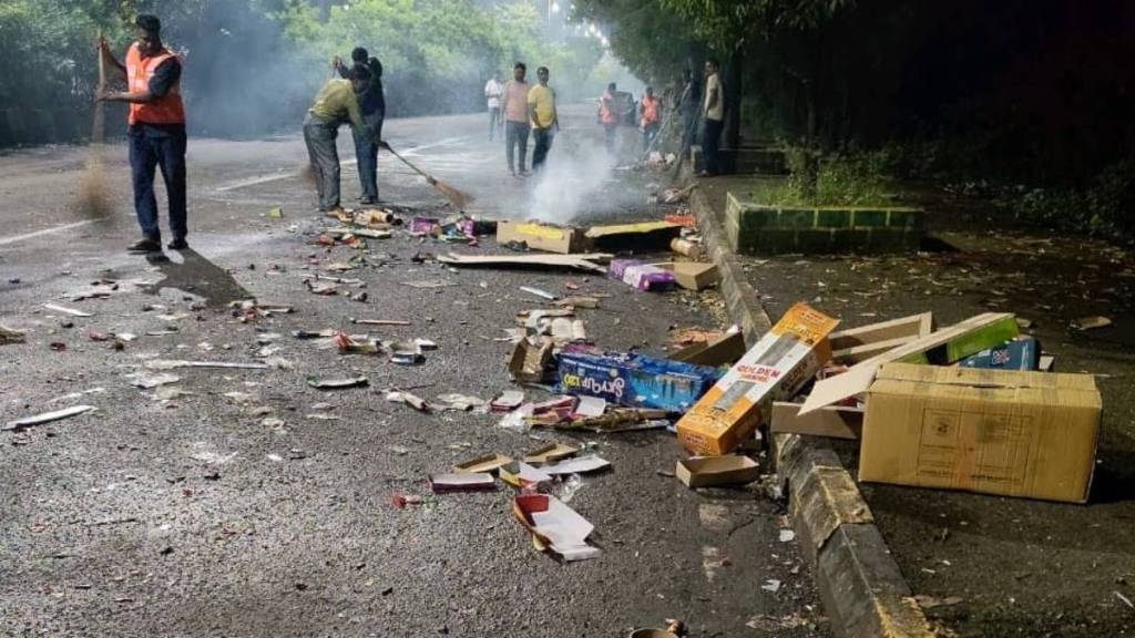 Navi Mumbai Municipal Corporation cleaning news