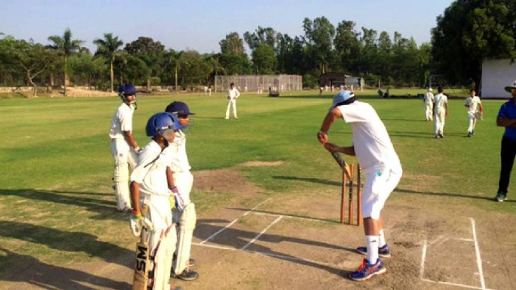 International standard cricket academy in Mumbra