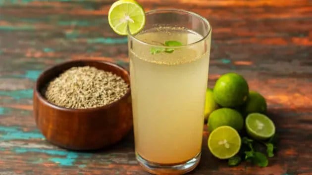 Drinking cumin water in the morning
