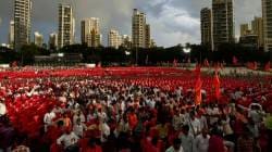 ठाकरे बंधू एकत्र येण्याची इच्छा, उत्साह अन् जल्लोष; दादरमध्ये फलकबाजी, घोषणाबाजी
