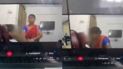 भर कोर्टात वकिलानं महिलेला केलं ‘किस’; व्हर्च्युअल सुनावणीचा व्हिडीओ व्हायरल