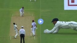 IND VS WI: सिराजच्या रॉकेट बॉलवर चंद्रपॉलची बत्तीगुल! Dhruv Jurel ने डाईव्ह मारत घेतला भन्नाट कॅच, पाहा Video