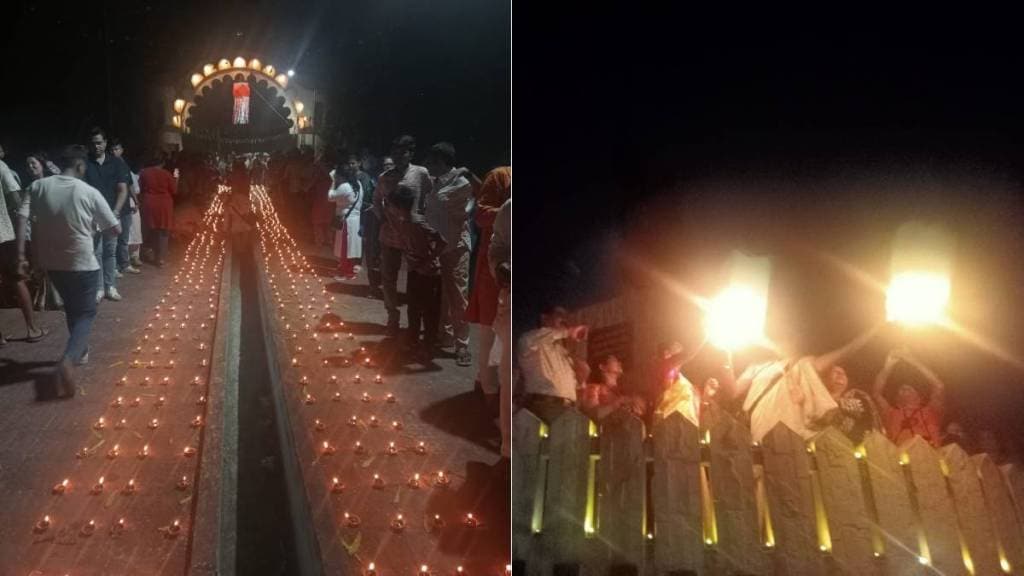 Vasai Fort lamps lighting
