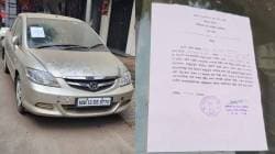 डोंबिवलीत फडके रोडवरील वाहतुकीला अडथळा ठरणाऱ्या मोटार मालकाला वाहतूक पोलिसांची नोटीस
