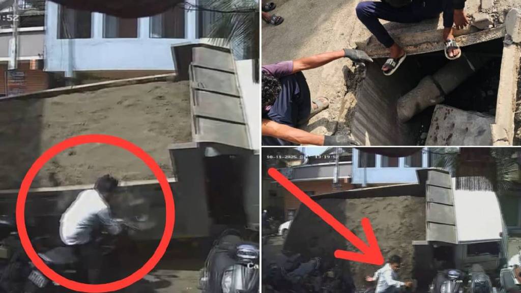A case has been registered against a dumper driver in Pimpri Chinchwad
