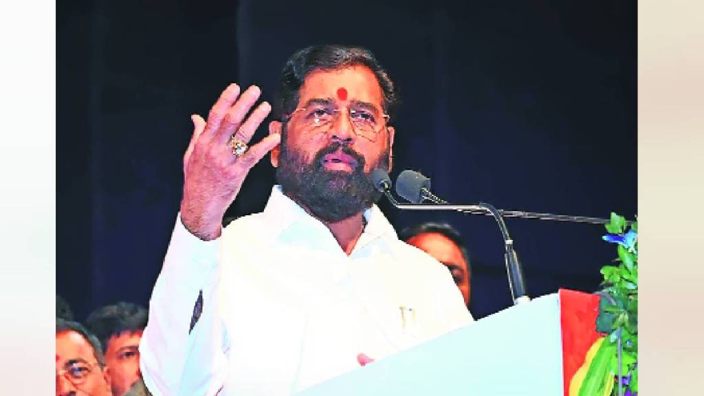 Deputy Chief Minister Eknath Shinde criticizes Thackeray regarding Shiv Sena