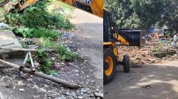 पुण्यातील कर्वेनगर भागतील इतकी अतिक्रमणे काढली !