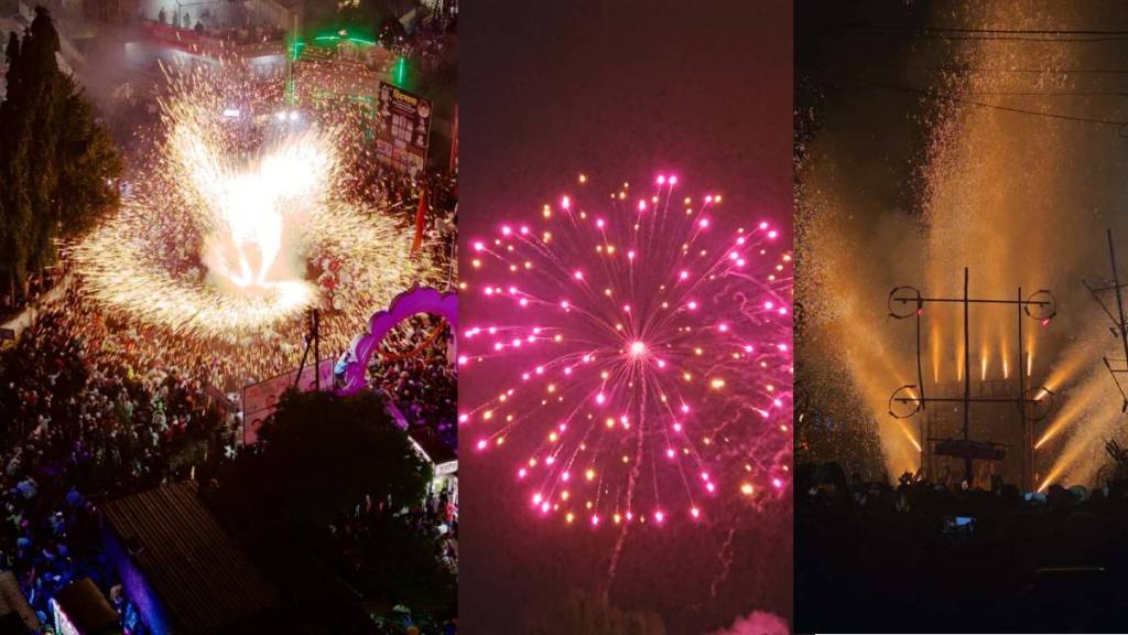 Dussehra fireworks in Sangli news
