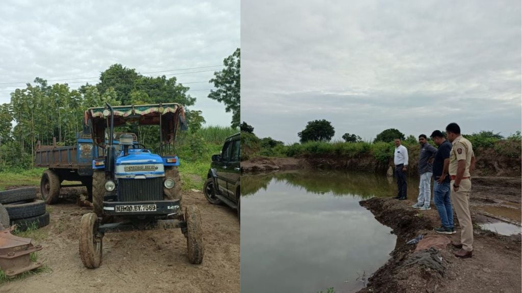 four children drown in water pit tractor washing turns fatal near limbegaon Chhatrapati Sambhajinagar