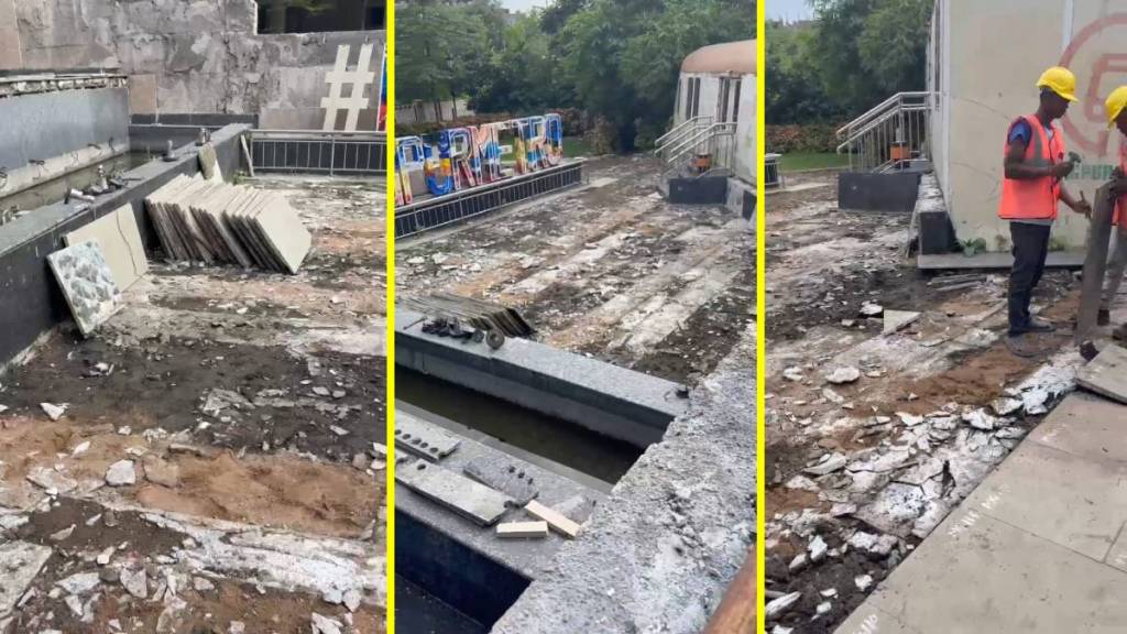 Gadkari's Freedom Park demolished