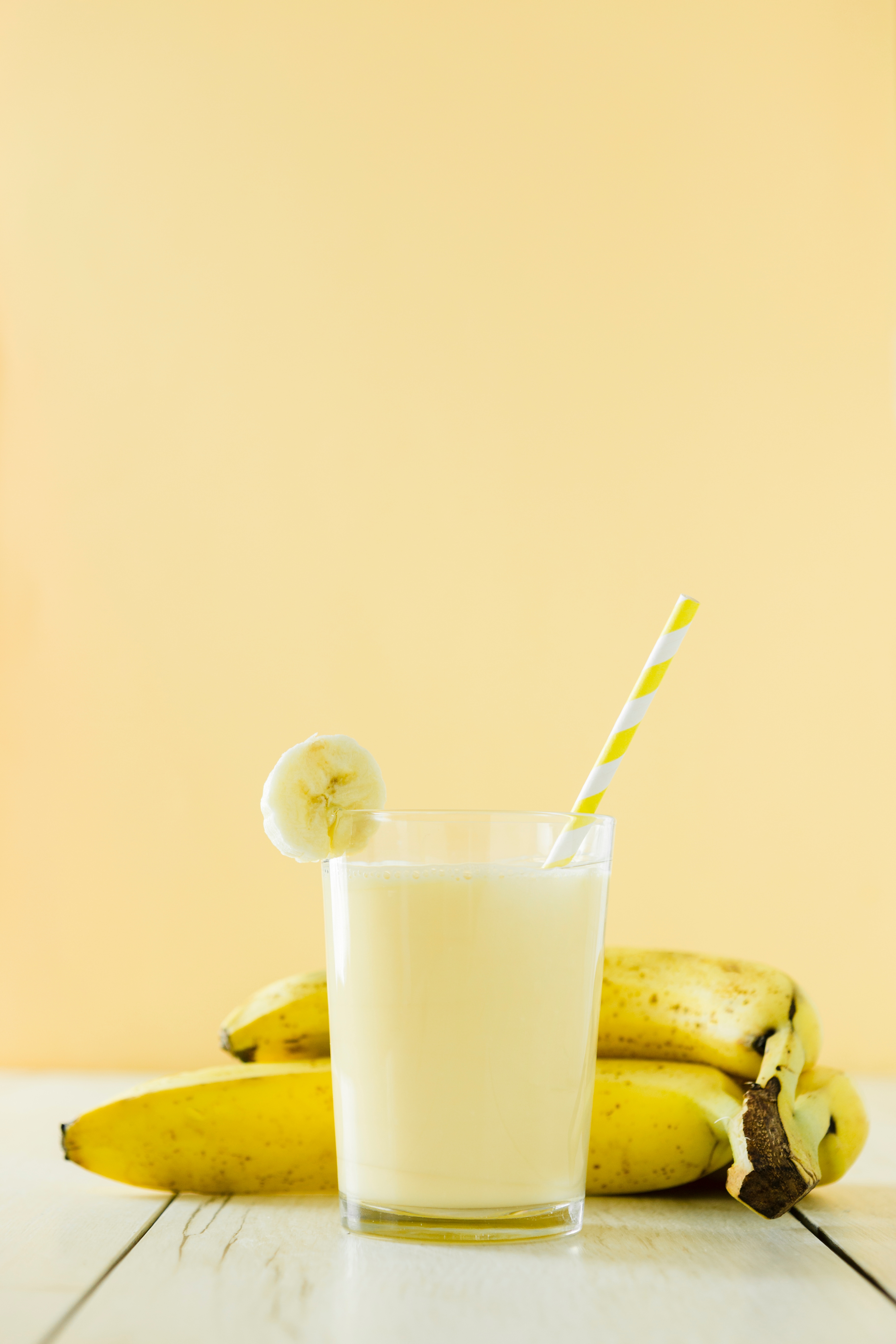 For young children, milk and banana are beneficial;