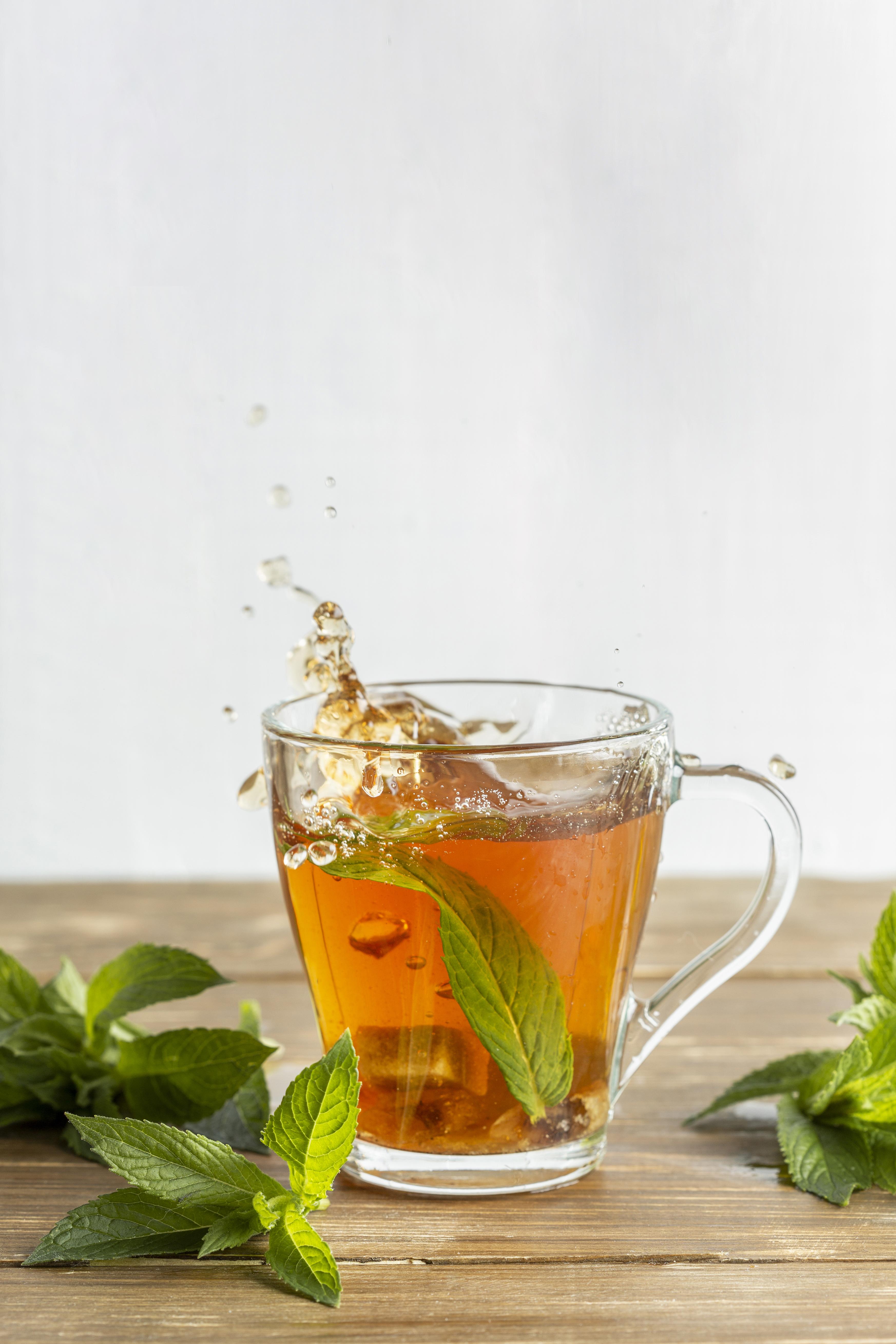 Herbal tea for headache relief