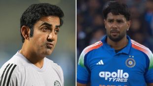 gautam-gambhir-stern massage-harshit-rana