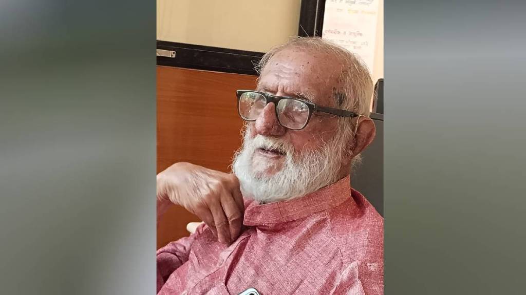 Veteran freedom fighter and Gandhian thinker Dr G G Parikh passes away Mumbai print news