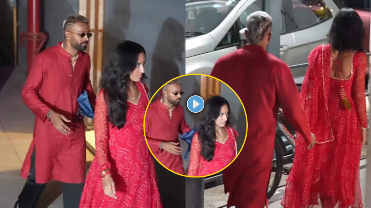 एकाच रंगाचे कपडे घालून हार्दिक पंड्या-माहिका शर्माचं ट्विनिंग; व्हिडीओ पाहून नेटकरी म्हणाले, “नवीन गर्लफ्रेंडसाठी शुभेच्छा…”