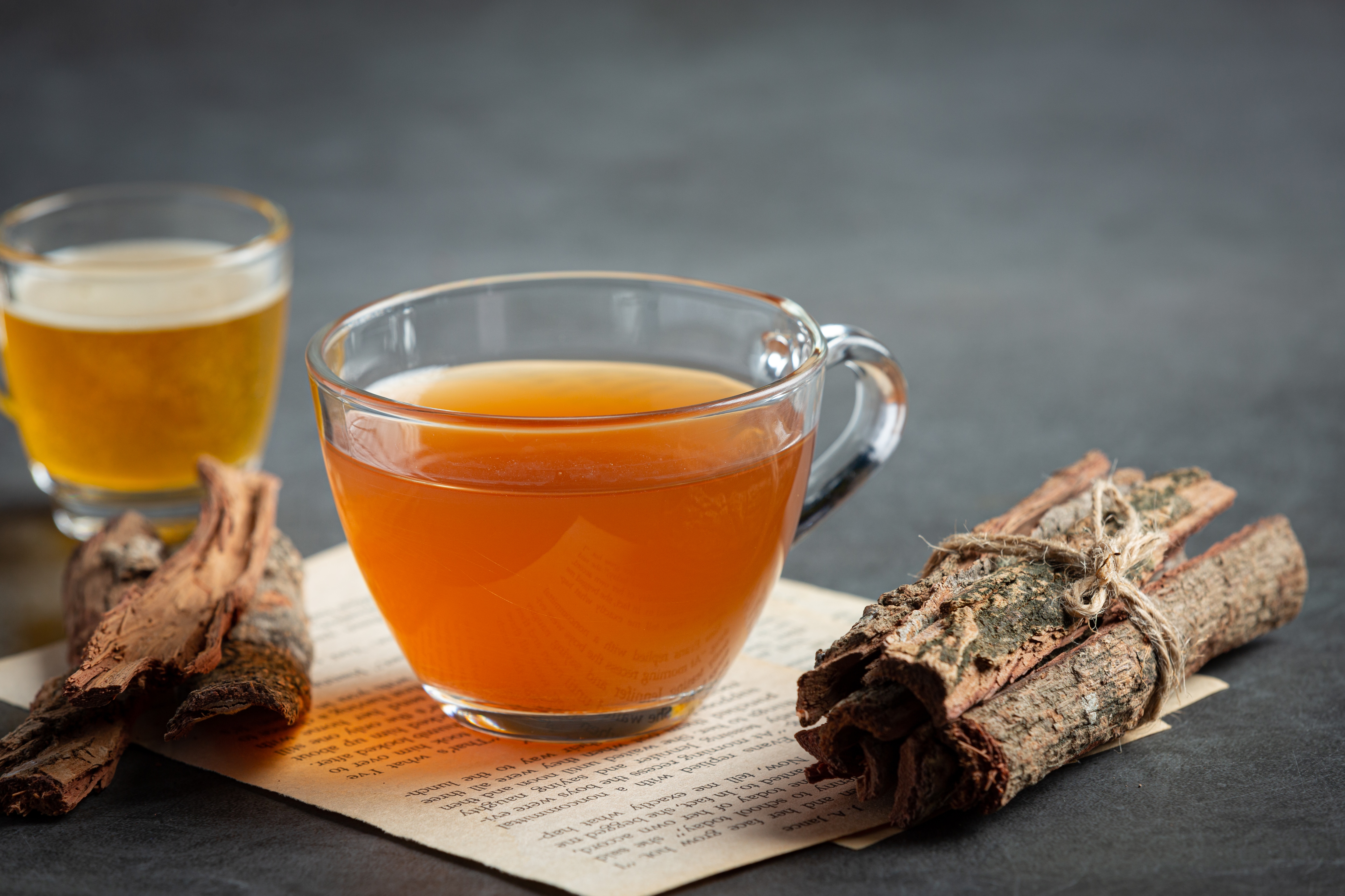 Herbal tea for headache relief