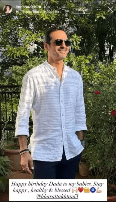 ईशा देओल इन्स्टाग्राम स्टोरी