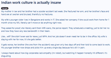 Bengaluru woman WFH denied