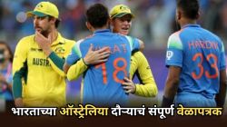 IND vs AUS: विराट- रोहितची जोडी ‘या’ दिवशी उतरणार मैदानात! पाहा भारताच्या ऑस्ट्रेलिया दौऱ्याचं संपूर्ण वेळापत्रक