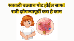 सकाळी उठताच पोट होईल साफ! रात्री झोपण्यापूर्वी हे काम करा;आतड्याचे आरोग्य सुधारेल