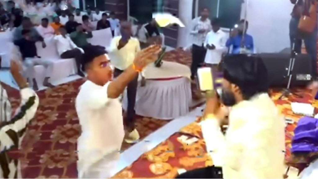 jalgaon diwali sufi night gun money video controversy police complaint filed