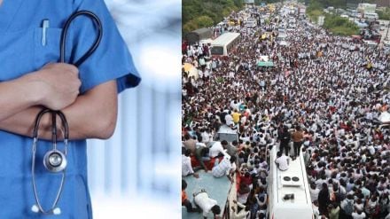 Bacchu Kadu Farmers Protest Nagpur traffic jam patients face severe problems Bacchu Kadu Farmers Protest Nagpur traffic jam patients face severe problems