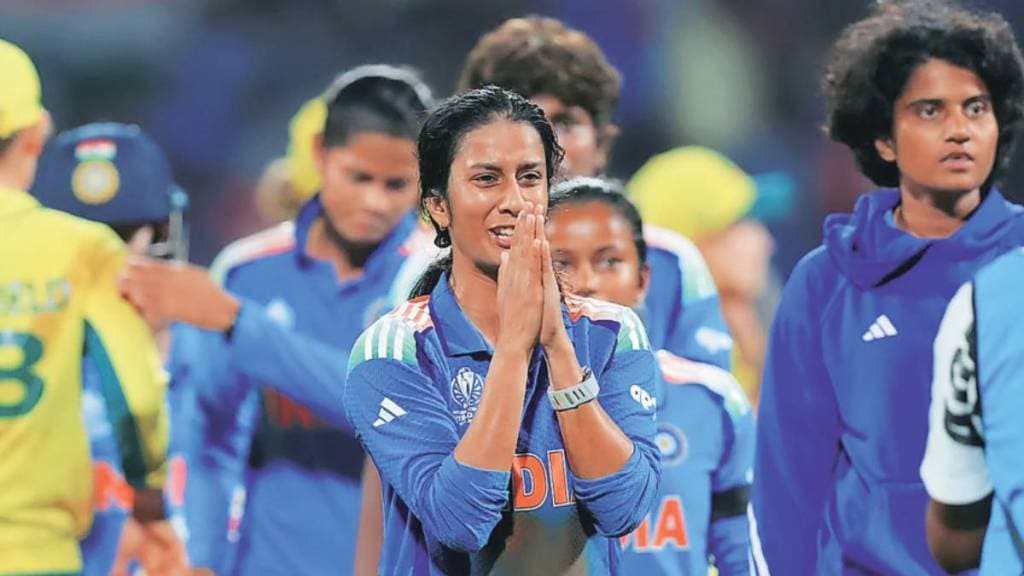 ऑस्ट्रेलियाविरुद्धच्या विजयी खेळीनंतर जेमिमा रॉड्रिग्ज भावुक ऑस्ट्रेलियाविरुद्धच्या विजयी खेळीनंतर जेमिमा रॉड्रिग्ज भावुक