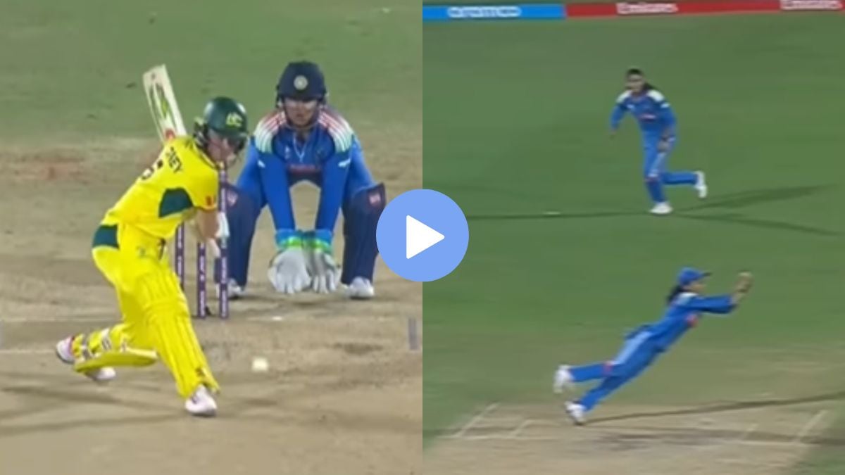 INDW vs AUSW: फ्लाईंग जेमिमा! हवेत डाईव्ह मारून घेतला वर्ल्डकप स्पर्धेतील सर्वोत्तम झेल, पाहा Video