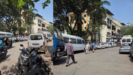 kalyan west traffic jam due to illegal parking residents demand police action