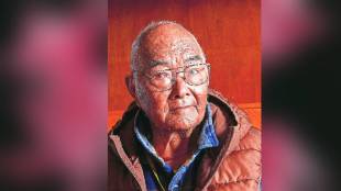 Loksatta vyakti vedh Kancha Sherpa was the first person to climb Mount Everest