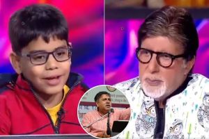 kaun banega crorepati 10 year old ishit bhatt behavior viral video marathi music composer kaushal inamdar shares post