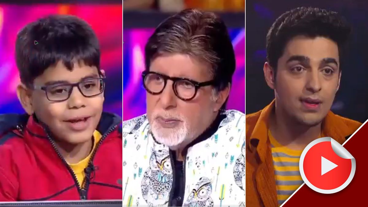 kaun banega crorepati amitabh bachchan show 3 year old ad video viral amid ishit bhatt behaviour