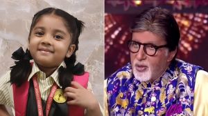 KBC शोमध्ये झळकलं सहा वर्षांच्या मराठमोळ्या त्रिशा ठोसरचं नाव; २५ लाखांसाठी विचारला ‘हा’ प्रश्न