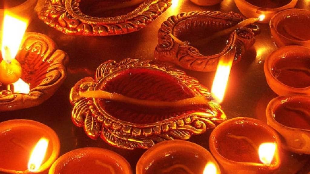lamps for Diwali celebration