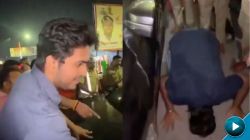 Viral Video : भाजपा नेत्याची मुजोरी! पार्किंगच्या भांडणात एकाला गुडघे टेकून माफी मागायला लावली; Video व्हायरल होताच…