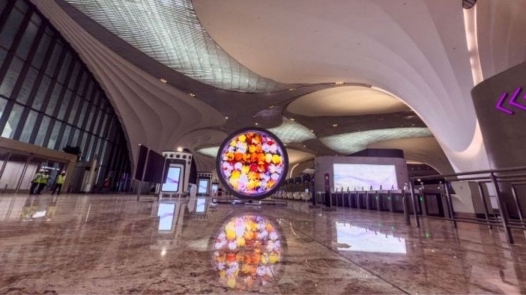Navi Mumbai Airport ease of immigration will help with connecting international flights marathi news