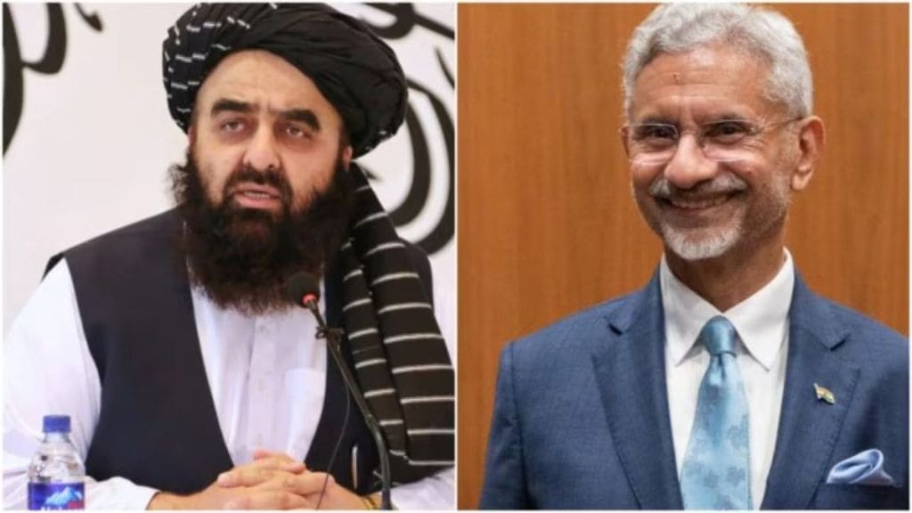 Afghan Foreign Minister Muttaqi meet S Jaishankar