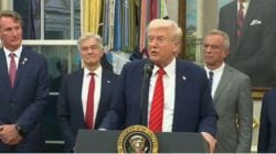 Donald Trump : डोनाल्ड ट्रम्प यांची नोबेल शांतता पुरस्कार हुकल्यानंतर पहिली प्रतिक्रिया; म्हणाले, “मी आनंदी आहे, कारण…”