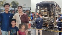 Kurnool Bus Fire : २० वर्षांच्या मैत्रीचा करुण अंत! आंध्र प्रदेशातील बस अपघातात डोळ्यांदेखत मित्राचं कुटुंब संपलं; बचावलेल्या रमेशला अश्रू अनावर